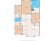 Floor plan showcasing the layout of the home's second floor, including the Primary bedroom, bathroom, and walk-in closet at 7276 Notched Pine Bnd, Wesley Chapel, FL 33545