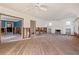 Renovation opportunity! Spacious living room with fireplace and large windows, ready for your personal touch at 864 15Th Ne Ave, St Petersburg, FL 33704