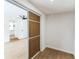 Hallway with closet and view into living space at 1316 Barry St, Clearwater, FL 33756