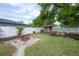 Backyard with shed and fire pit at 1415 54Th N Ave, St Petersburg, FL 33703
