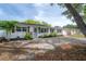 Well-maintained single-story house with a front yard and a charming blue front door at 1415 54Th N Ave, St Petersburg, FL 33703