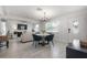 Open floor plan with dining area and living room, offering lots of light at 1415 54Th N Ave, St Petersburg, FL 33703