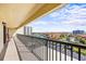 Balcony view of waterfront homes and boat slips with parking space, perfect for relaxing at 1651 Sand Key Estates Ct # 53, Clearwater, FL 33767