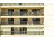 Each unit in the building has a balcony with room for seating to enjoy water views at 1651 Sand Key Estates Ct # 53, Clearwater, FL 33767
