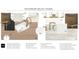 Selection of designer finishes, including kitchen cabinets, hardware, countertops, and bathroom fixtures at 19469 Autumn Oak Ln, Brooksville, FL 34601