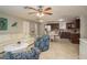 Open concept living and dining area, perfect for entertaining and relaxed living at 2005 Harvard Ave, Dunedin, FL 34698