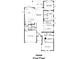 Floor plan featuring a Gathering room, dining area, kitchen, and primary suite, along with a 2-bay and 1-bay garage at 32347 Wetland Bird Vw, San Antonio, FL 33576