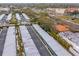 Aerial view of the condo community showcasing well-maintained buildings and landscaped grounds at 7816 38Th N Ter # 7816, St Petersburg, FL 33709
