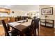 Open concept dining area flowing into the living room with natural light at 830 S Gulfview Blvd # 501, Clearwater Beach, FL 33767