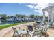 Community fire pit area is a great spot to relax and enjoy the marina views at 1325 Snell Isle Ne Blvd # 611, St Petersburg, FL 33704