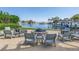 Cozy fire pit area with outdoor seating offers a peaceful setting near the marina at 1325 Snell Isle Ne Blvd # 611, St Petersburg, FL 33704