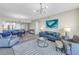 Open-concept living room with modern decor and abundant natural light at 1325 Snell Isle Ne Blvd # 611, St Petersburg, FL 33704