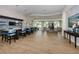 Community lounge with a bar, seating, and a pool table for relaxing and entertaining guests at 1325 Snell Isle Ne Blvd # 611, St Petersburg, FL 33704