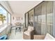 Relaxing balcony with comfortable seating, scenic ocean views, and beachside charm at 17940 Gulf Blvd # 2B, Redington Shores, FL 33708