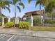 Entrance to the community pool area, with posted pool rules and regulations at 2009 Hammock Pine Blvd # 2009, Clearwater, FL 33761