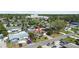 Aerial view showcases home's proximity to local establishments, nestled within a vibrant neighborhood at 2037 Church Creek Pt, Largo, FL 33774
