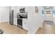 Well-equipped kitchen with stainless steel appliances and ample counter space at 2037 Church Creek Pt, Largo, FL 33774