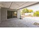 Outdoor patio area with sliding glass doors leading to living room at 2080 Attache Ct, Clearwater, FL 33764