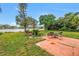 Expansive backyard with mature trees and lake views, perfect for outdoor relaxation at 4322 22Nd N Ave, St Petersburg, FL 33713