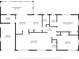 Detailed floor plan showing the layout of the home, including bedrooms, bathrooms, and living spaces at 4322 22Nd N Ave, St Petersburg, FL 33713