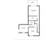 Upstairs floor plan featuring bedrooms, bathrooms and hall space with dimensions in a well-designed layout at 4966 Coquina Key Se Dr # 4966, St Petersburg, FL 33705