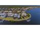 Waterfront homes boasting private docks and enclosed pools, offering luxury and relaxation at 5321 Fishersound Ln, Apollo Beach, FL 33572