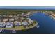Waterfront community with luxurious homes, private docks, and beautiful views of the serene water at 5321 Fishersound Ln, Apollo Beach, FL 33572