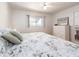 A bright bedroom with a large bed and ample closet space at 8622 140Th Way, Seminole, FL 33776