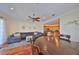 Bright living space connects dining and kitchen areas, offering an open and airy feel at 140 Brightwater Dr # 1, Clearwater Beach, FL 33767