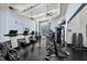 Bright fitness center includes modern treadmills, weight machines, and free weights for residents' wellness at 700 S Harbour Island Blvd # 204, Tampa, FL 33602