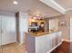 Bright kitchen features stainless steel appliances, granite countertops and tiled floors at 700 S Harbour Island Blvd # 204, Tampa, FL 33602