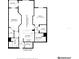 Detailed floor plan showcasing the layout, room dimensions, and overall property design at 100 4Th S Ave # 208, St Petersburg, FL 33701