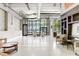 Lobby with soaring ceilings, contemporary decor, comfortable seating, and designer finishes at 175 2Nd S St # 1014, St Petersburg, FL 33701
