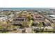 Panoramic aerial view of a coastal condo community with lush landscaping and stunning waterfront access at 19029 Us Highway 19 N # 2-17, Clearwater, FL 33764