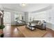 Bright living room with hardwood floors, neutral paint, and comfortable seating at 210 15Th N Ave, St Petersburg, FL 33704