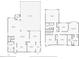 Home floor plan with detailed layouts of the first and second floor at 2665 Lakebreeze N Ln, Clearwater, FL 33759