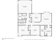 Second floor plan featuring bedrooms, bathrooms, and bonus room at 2665 Lakebreeze N Ln, Clearwater, FL 33759