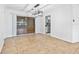 Bright dining area featuring modern lighting, sliding glass doors, and tile flooring, perfect for casual and formal dining at 269 Algiers Dr, Venice, FL 34293