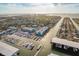 Stunning aerial view showcasing the coastal community with marinas and waterfront condos at 4904 38Th S Way # 316, St Petersburg, FL 33711
