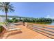 Community dock featuring lounge chairs and grills for residents to enjoy with water views at 5000 Culbreath Key Way # 1-310, Tampa, FL 33611