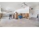 Spacious living room featuring white walls and open concept, ready for renovation and new design ideas at 120 Carlyle Cir, Palm Harbor, FL 34683