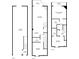 Detailed floor plan showcasing layout of the multiple floors with dimensions of each room at 19651 Gulf Blvd # A6, Indian Shores, FL 33785