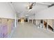 Spacious garage interior, ready for renovation with exposed framing and ample room at 19651 Gulf Blvd # A6, Indian Shores, FL 33785