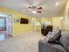 Open-concept living room with lots of space at 3001 58Th S Ave # 912, St Petersburg, FL 33712
