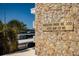 Close up of address on the exterior stone wall at Winston Park Northeast at 4715 Bay Ne St # 323, St Petersburg, FL 33703