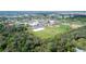 Beautiful aerial view shows multiple sports complexes and recreational areas at 2887 North Rd, Clearwater, FL 33760