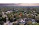 Aerial view showcases the property's location within a lush, green neighborhood with easy access to local amenities at 2887 North Rd, Clearwater, FL 33760