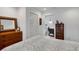 Comfortable bedroom with ensuite bathroom, closet and neutral color scheme at 3026 51St S St, Gulfport, FL 33707