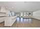Bright open kitchen features a large island, modern lighting and stainless appliances at 3913 W Euclid Ave, Tampa, FL 33629