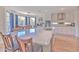 Large kitchen island with seating, open floor plan and ample natural light at 4010 Jewfish Dr, Hernando Beach, FL 34607